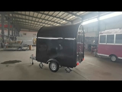 Круглый цвет индивидуальный мобильный кухонный трейлер с хорошей отделкой