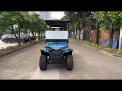 Панорамный вид на тележку для гольфа