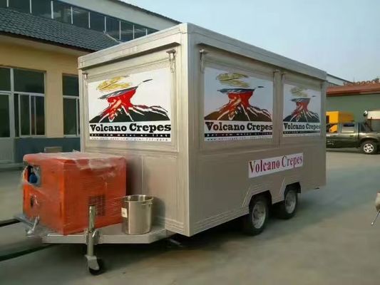 Мобильный пищевой трейлер  с закусочной машиной и оборудованием