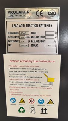 Аккумуляторная тяговая свинцово-кислотная батарея FLT 48V 840Ah с глубоким циклом разряда