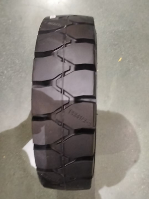 Прочные противоскользящие шины 125/75-8 с системой быстрой замены, цельнолитые шины для вилочных погрузчиков