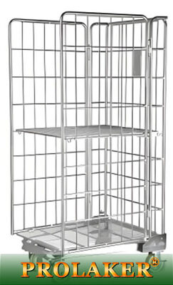 Q235 Стальные склады, канатные клетки, логистические тележки