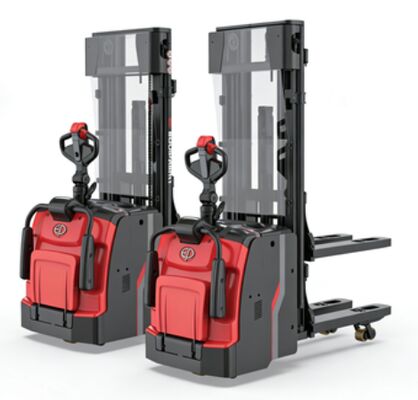 Высокопроизводительный литий-ионный штабелер EP с откидной платформой 1600 кг RSL161 для сложных условий эксплуатации и транспортировки на большие расстояния с аккумулятором 24 В / 280 Ач и зарядным устройством 24 В / 100 А