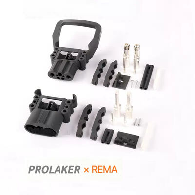 Прочный кислотостойкий разъем для зарядки аккумуляторов REMA DIN160 с номинальным током 160А, соответствующий DIN EN 1175